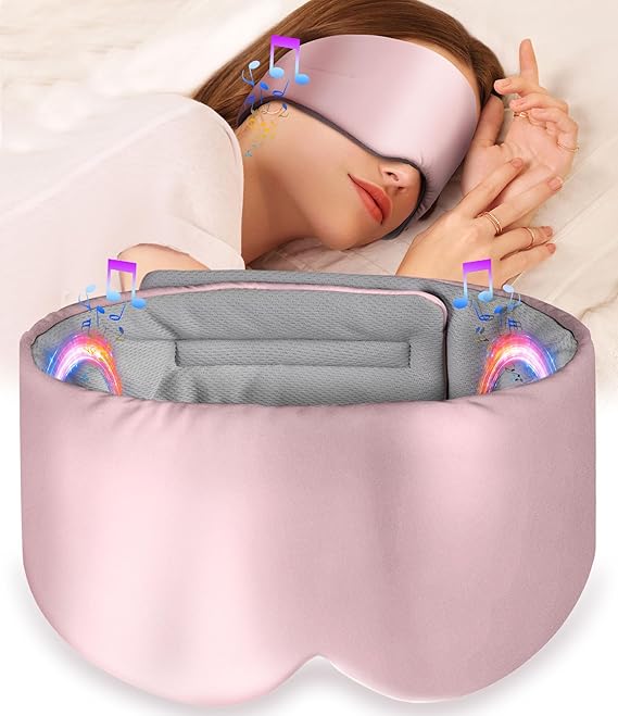 TPfocus Antifaz para Dormir Auriculares Bluetooth 5.4 Antifaz Seda de Morera 200% Blackout con Auriculares Bluetooth para Viajes/Siesta/Yoga/Meditación/Relajación/Ayuda para Dormir. En TP FOCUS encontrarás variedad de modelos colores y precios