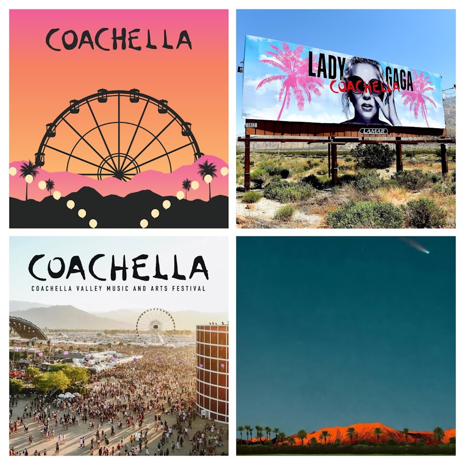 Coachella 2026: El festival que mató al píxel 2 Coachella Poster Background Template edit online COLLAGE