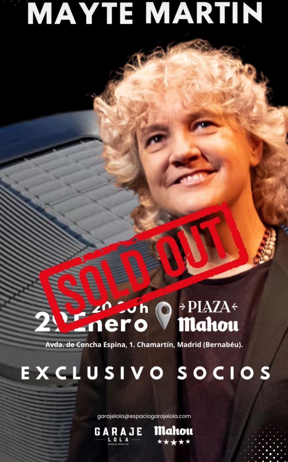 Plaza Mahou 2026: guía real de directos en el corazón de Madrid 3 Maite Martin